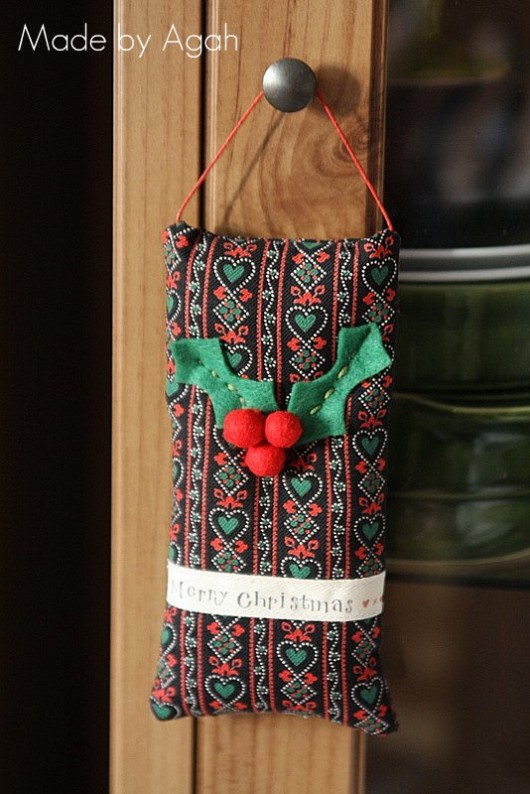 Zawieszka &quot;Merry Christmas&quot; made by agah