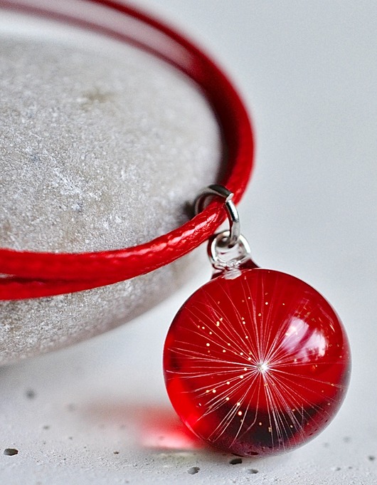Bransoletka sznurkowa z dmuchawcem Grol Jewellery