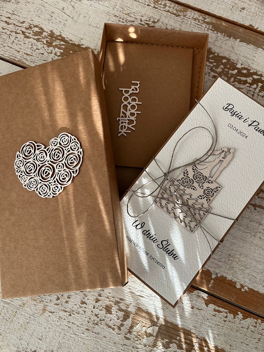 zaproszenia i kartki na ślub Personalizowany prezent na ślub - wyjątkowa kartka ślubna