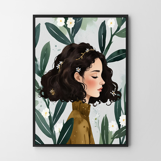 plakaty Dziewczyna - plakat/ilustracja