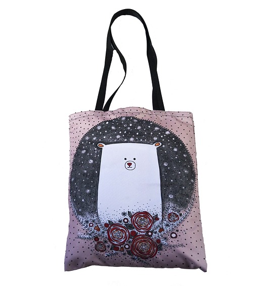 torby na zakupy Torba ekologiczna. Miś