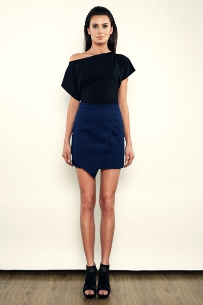 Street Style - Kimonowy Top - czarny milita nikonorov