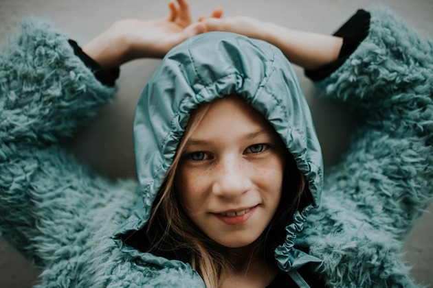 kurtki i płaszcze dla dziewczynki Fluffy Jacket Kids
