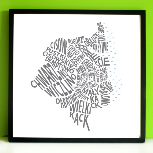 Plakat Gdyński ONE MUG A DAY