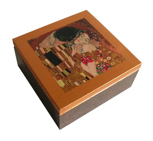 Pudełko - Gustav Klimt - Pocałunek II Marlena Rakoczy