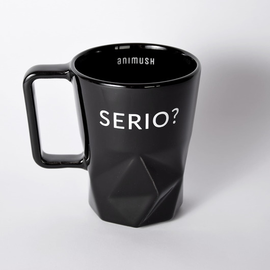 kubek czarny SERIO? ANIMUSH