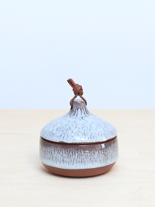 pojemniki kuchenne Pojemniczek Ceramiczny Mini - słone fale