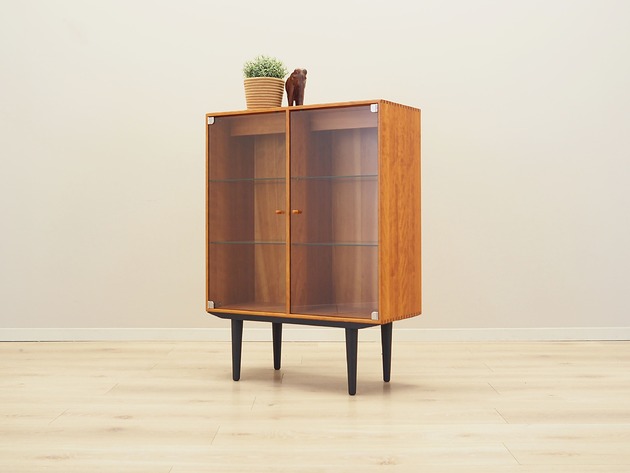 komody Witryna mahoniowa, duński design, lata 70, produkcja: Dania