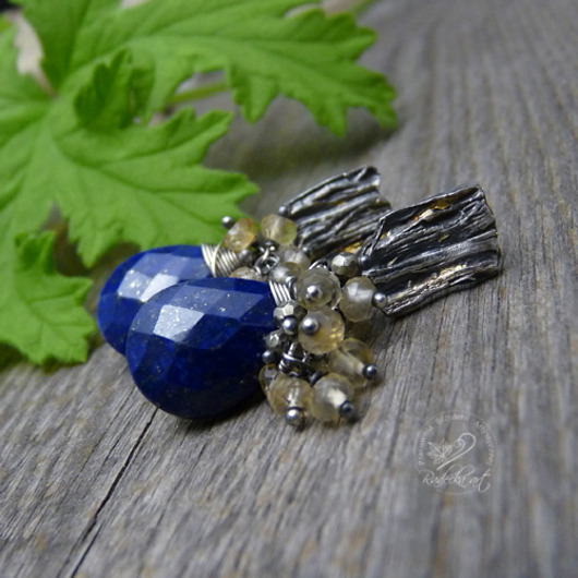 Organic & Lapis Lazuli Radecka art