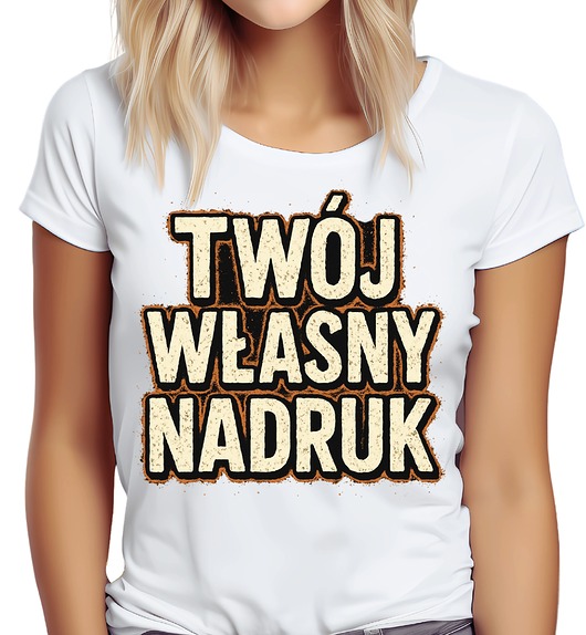 t-shirty męskie Koszulka twój własny nadruk napis zdjęcie