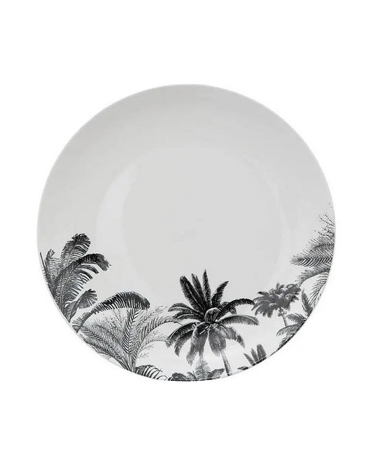 patery i talerze Talerz Porcelanowy 6 szt. Talerz Obiadowy Komplet Senegal