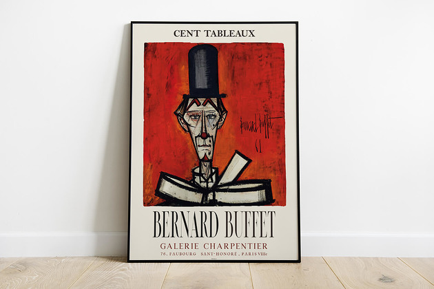 plakaty Bernard Buffet - Exhibition Poster