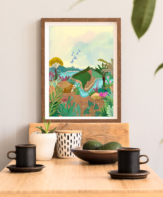 plakaty Indie  - plakat 50x70 cm