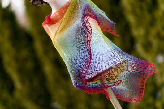 Szal &quot; PRIMAVERA RAINBOW GRAND &quot; HERBE DESIGN