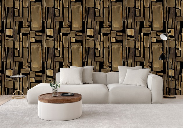 tapety i naklejki ścienne BOHO black