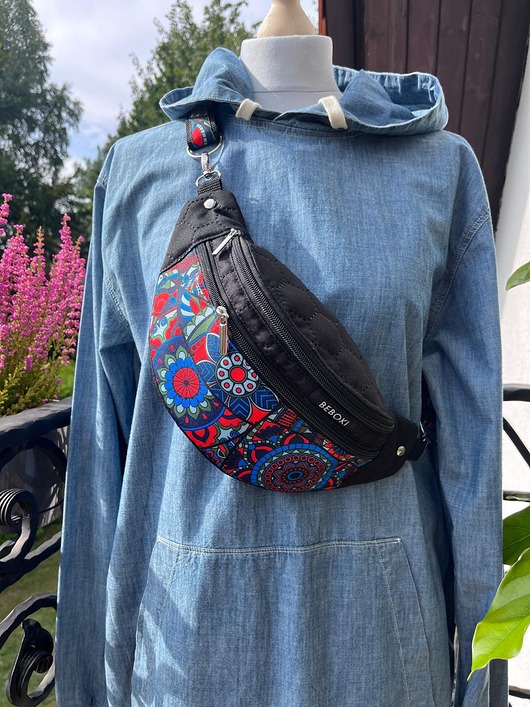 torebki różne Nerka M Blue Mandala + miniportfelik gratis