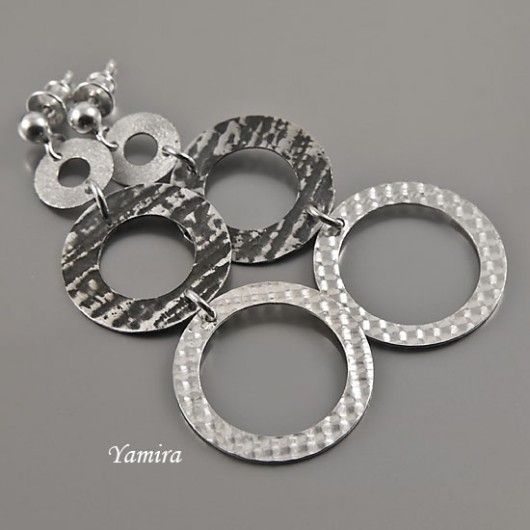 silver trio exclusive - kolczyki yamira
