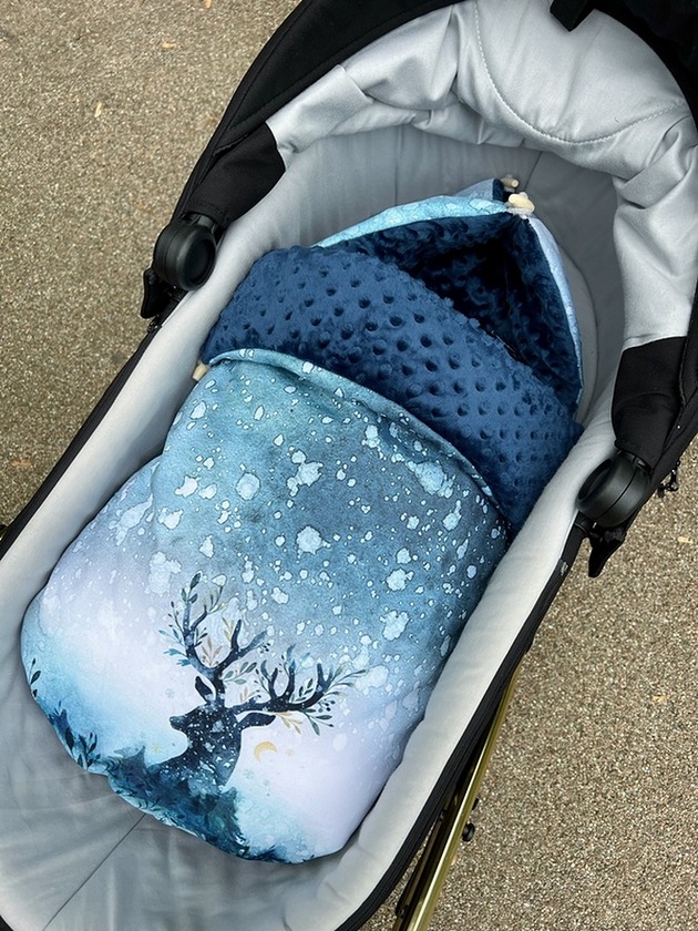 śpiwory i rożki niemowlęce Śpiworek do gondoli "Winter"