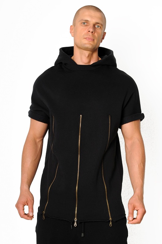 Bluza zamki krótki rękaw deleted_12438830