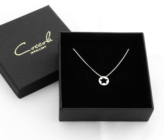 NASZYJNIK SREBRO 925 Z GWIAZDKĄ Coccola JEWELLERY