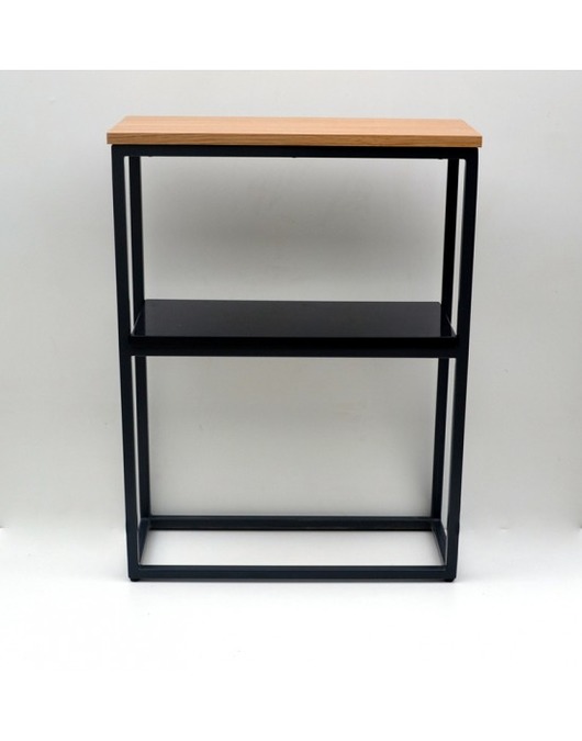 KONSOLA- Dąb+ Półka Grafit- Papierówka Papierówka Simple form of furniture
