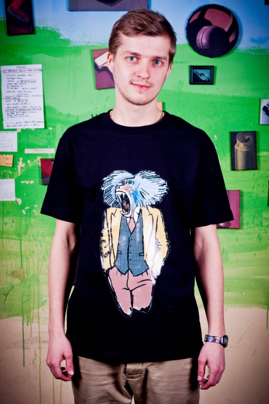 tshirt pawian black dziendobry