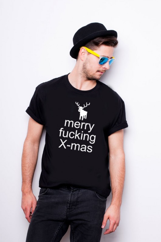 T-shirt męski z nadrukiem - X-mas AllbagAllprints