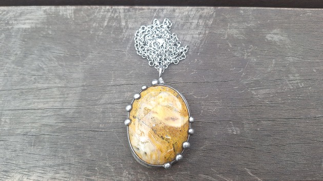 wisiory Szalony agat - wisiorek