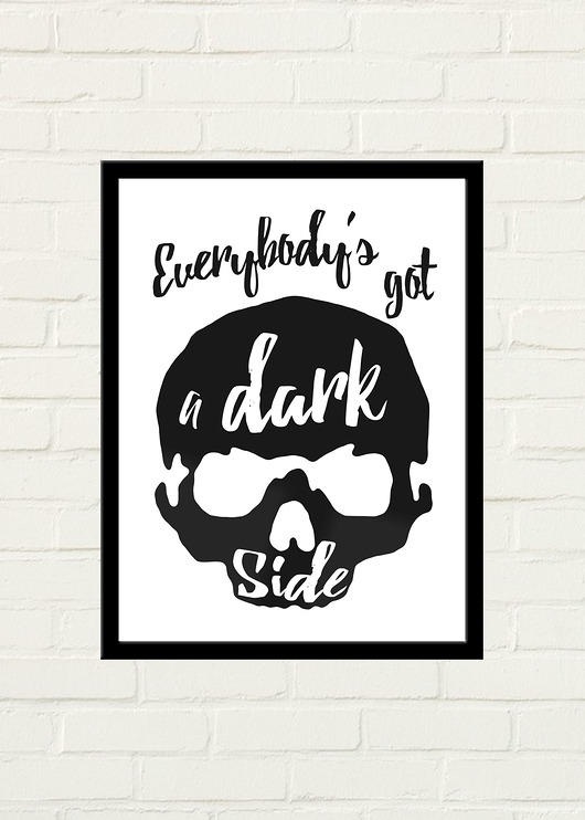 Dark Side Plakat GAU Home