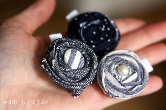 Rosettes {Zestaw spinek do włosów} made by agah