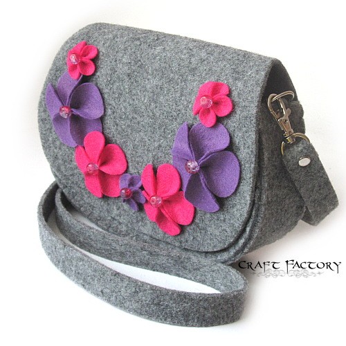 Popping Fuchsia - torebka mała Craft Factory
