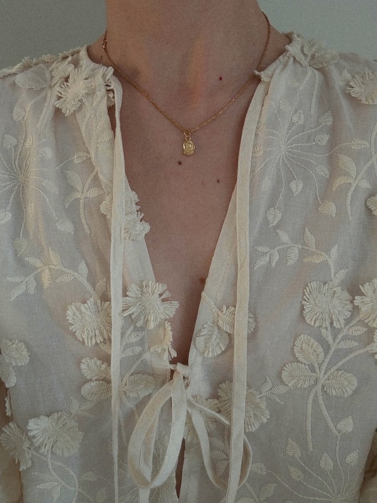 złote naszyjniki Naszyjnik Perła złocona