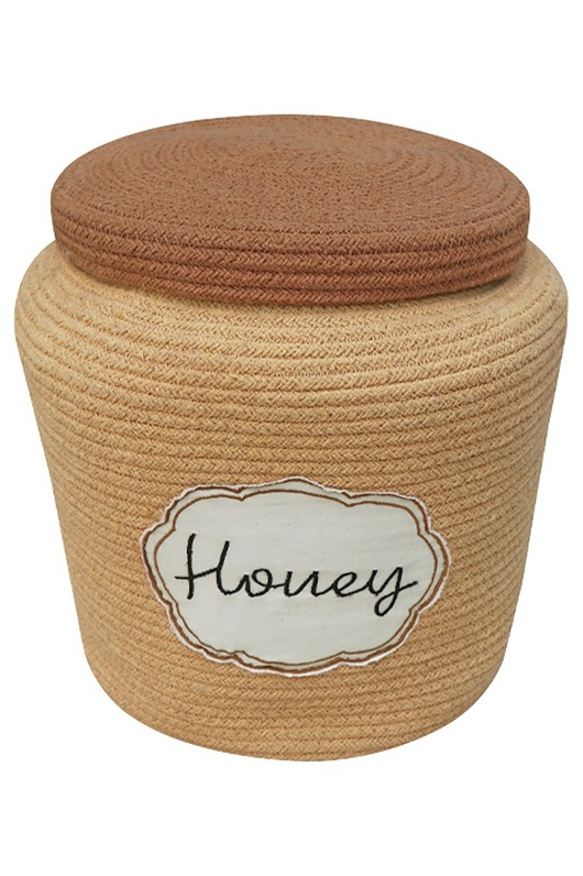 pojemniki na zabawki Kosz dekoracyjny Honey Pot Lorena Canals