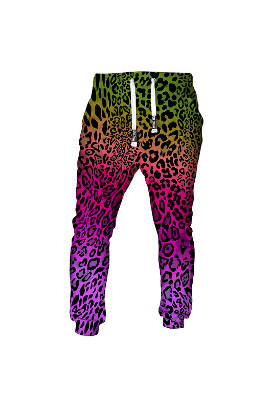 spodnie dresowe damskie Damskie Spodnie Fullprint DR.CROW Multicolor Leo