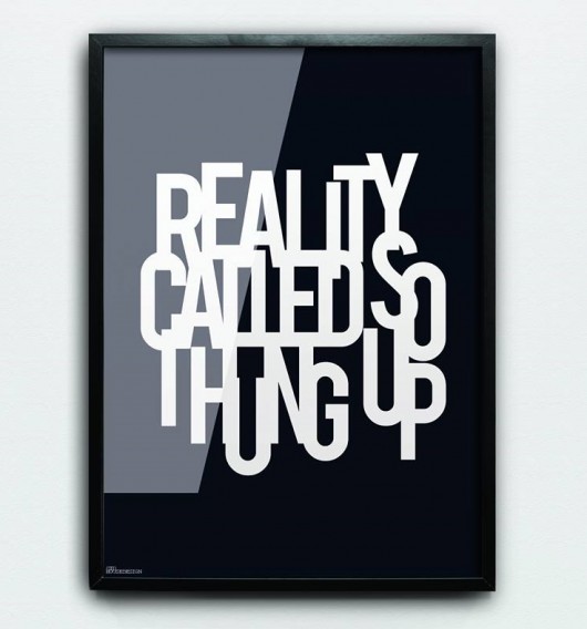 REALITY czarno-biała grafika // 40x50cm MM House Design