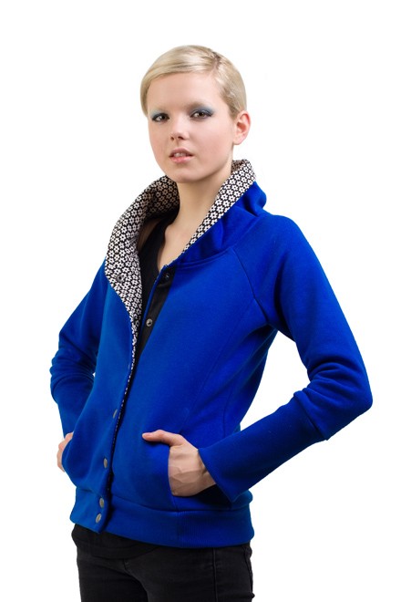 Bluza damska na zatrzaski DISTENSE