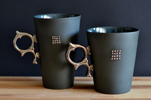 Zestaw kubków KROPKA coco ceramics