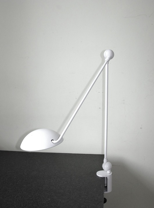 lampy stołowe Nablatowa lampa biurkowa firmy Electra TRZO50,Kraków Polska lata 90