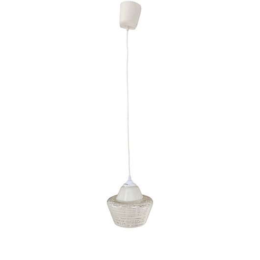 lampy wiszące Modernistyczna lampa wisząca, Narva Leuchen, Niemcy, lata 70.