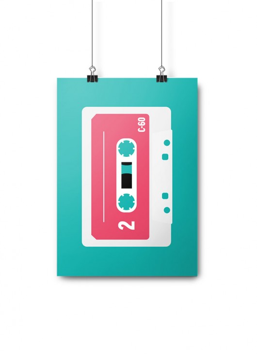 PLAKAT A3 | Cassette TYPTYP