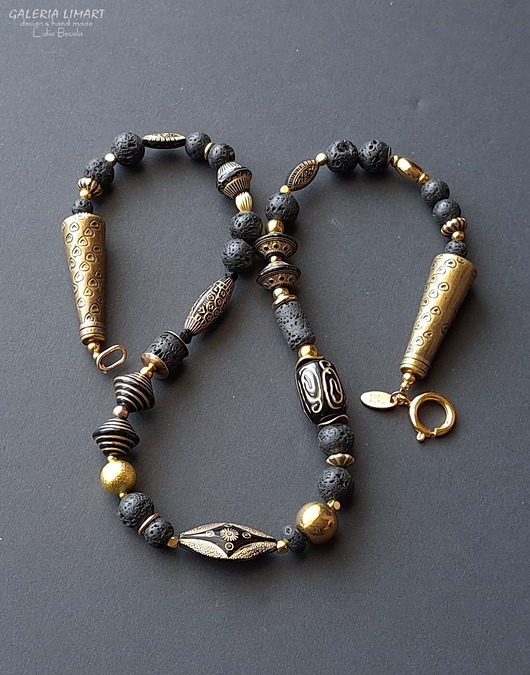 naszyjniki - inne Naszyjnik handmade w stylu etnicznym znakomity prezent dla każdej kobiety