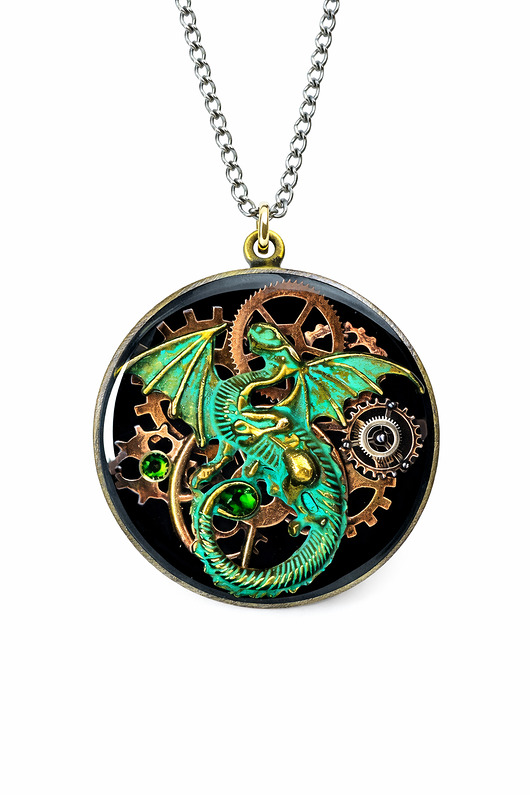 wisiory WISIOR - Dragon Green Beast - SMOK - unikatowy prezent