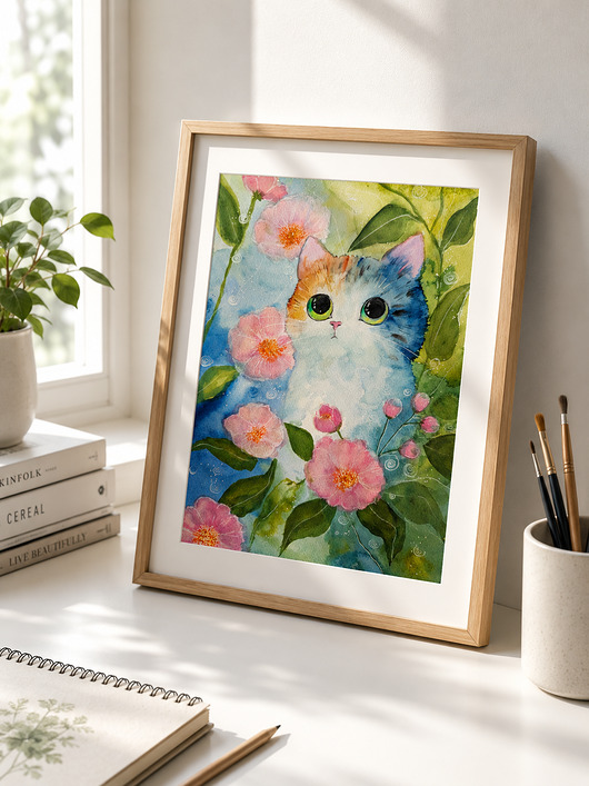 plakaty Kot. Print