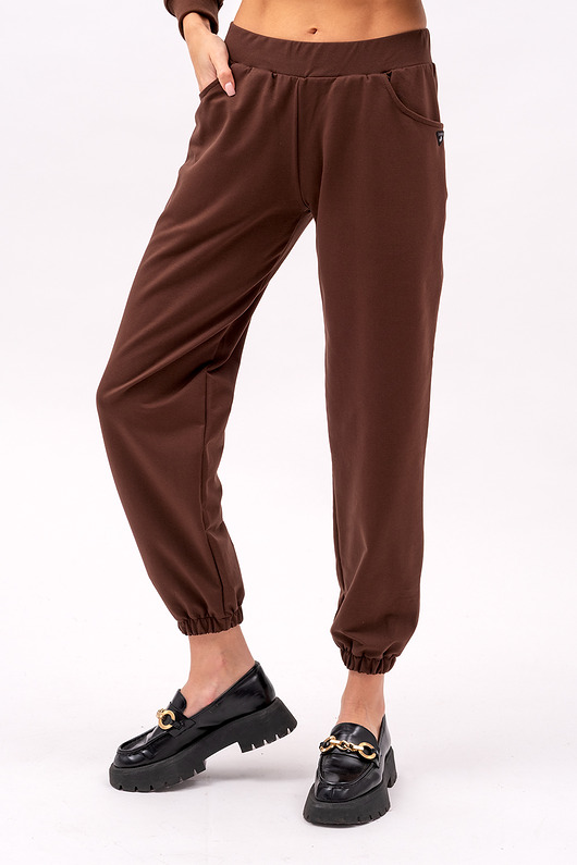 spodnie dresowe damskie Dresowe spodnie damskie ,,SEHER" czekolada