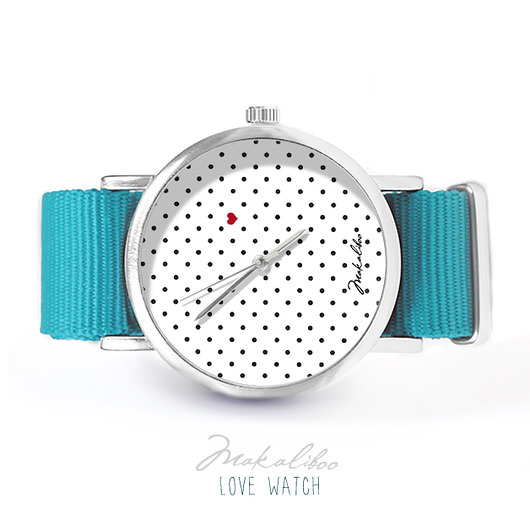 Love Dots - turkusowy Makaliboo
