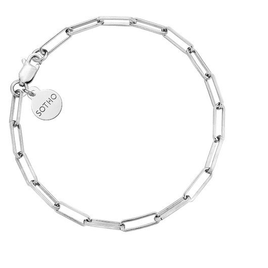 bransoletki srebrne Srebrna masywna bransoletka