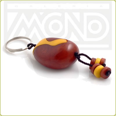 752 - Brelok do kluczy z orzecha tagua Galeria Macondo