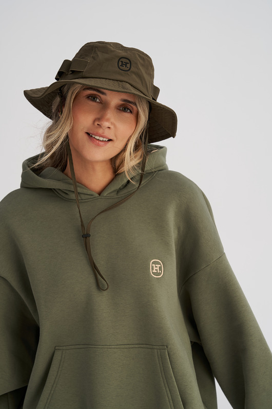 czapki damskie Kapelusz SAFARI zielony