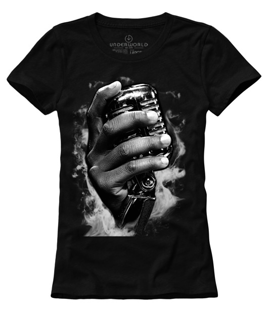 t-shirt damskie T-shirt damski UNDERWORLD Microphone