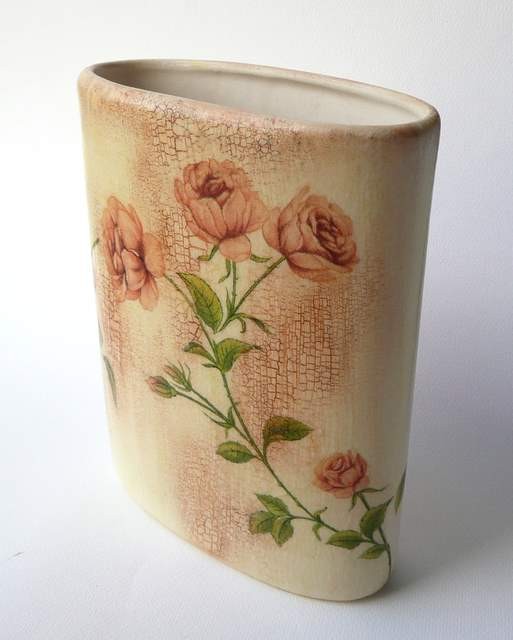 róże na ceramice Monika Sibiga